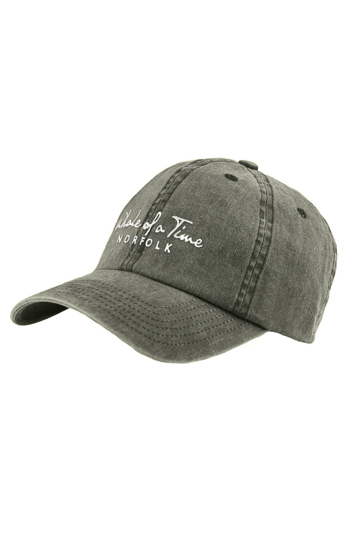 Stonewashed Cap - Green - Whale Of A Time Clothing