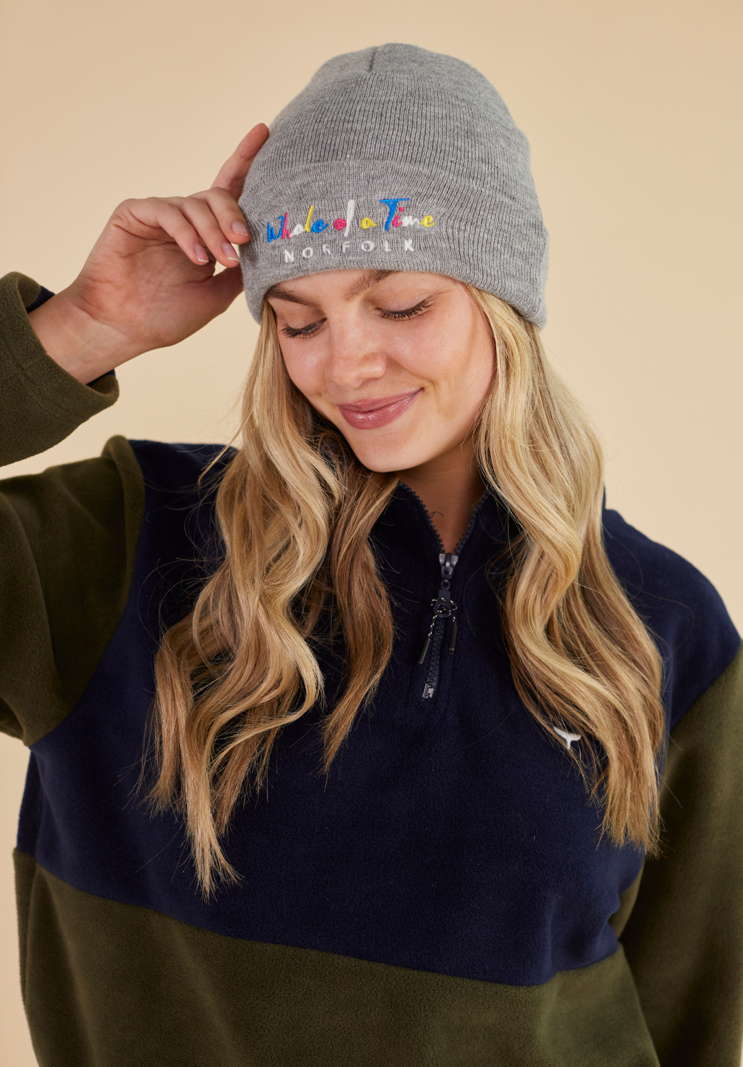 Basics Women's Beanie - Grey - Whale Of A Time Clothing
