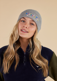 Basics Women's Beanie - Grey - Whale Of A Time Clothing