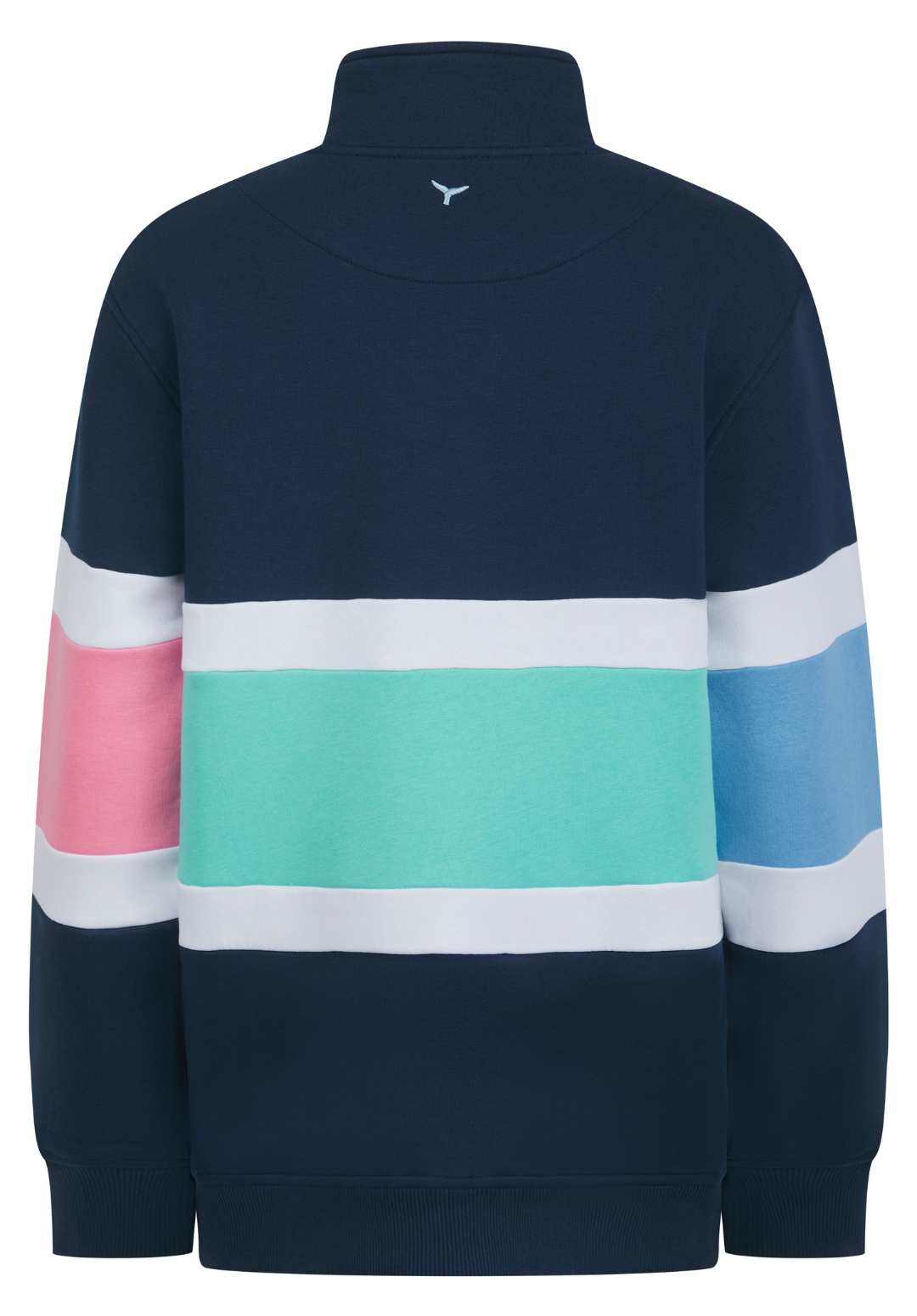 Evesham Women's Quarter Zip Sweatshirt - Navy - Whale Of A Time Clothing