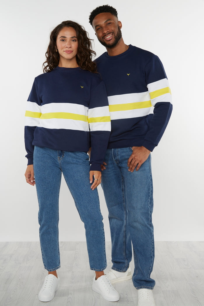 Sowerby Unisex Sweatshirt - Navy - Whale Of A Time Clothing