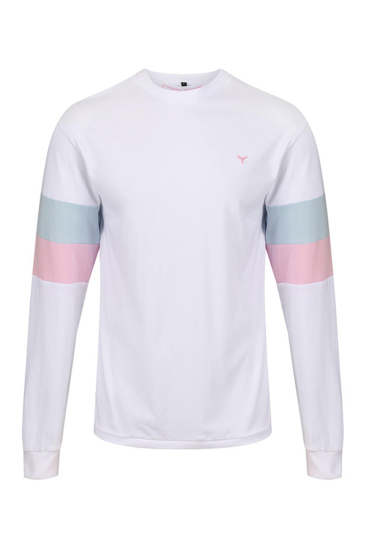Thornham Unisex Long Sleeved T-Shirt - White - Whale Of A Time Clothing