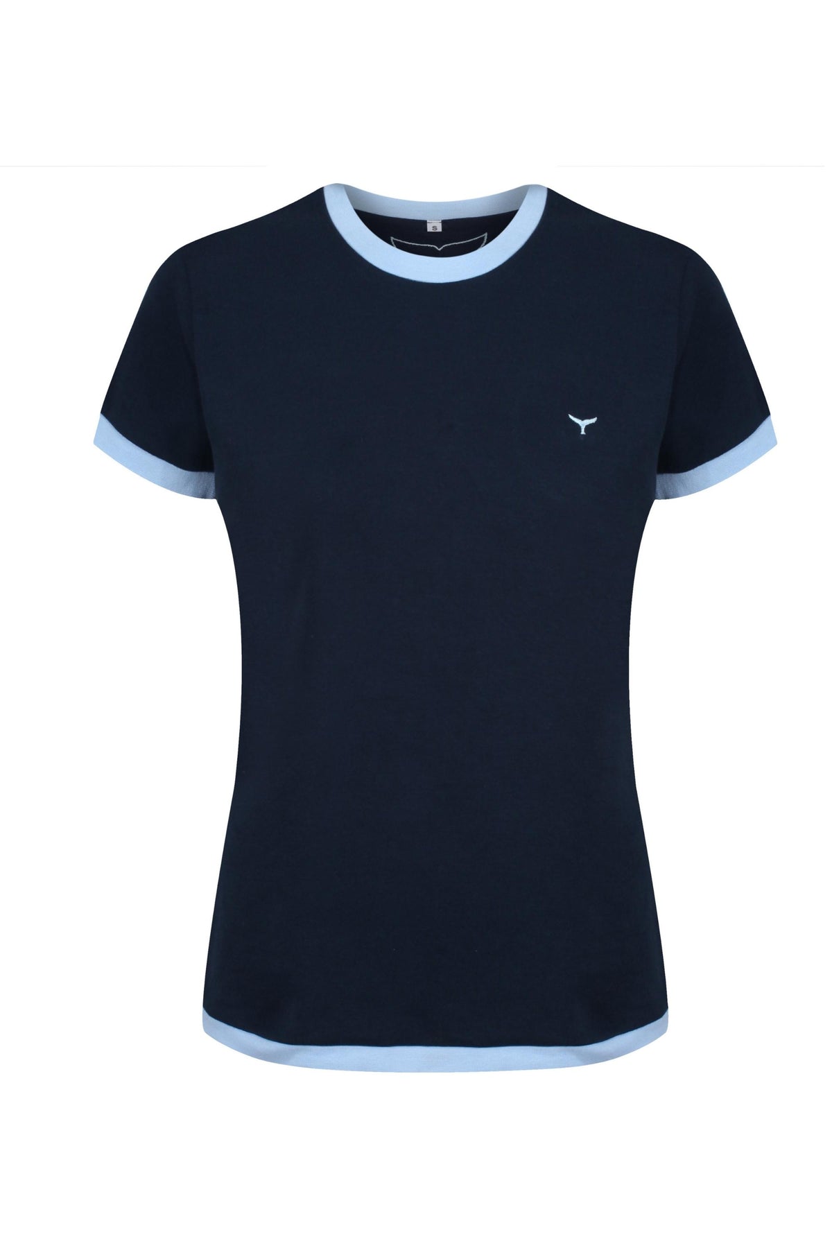 Brancaster T-Shirt - Navy - Whale Of A Time Clothing