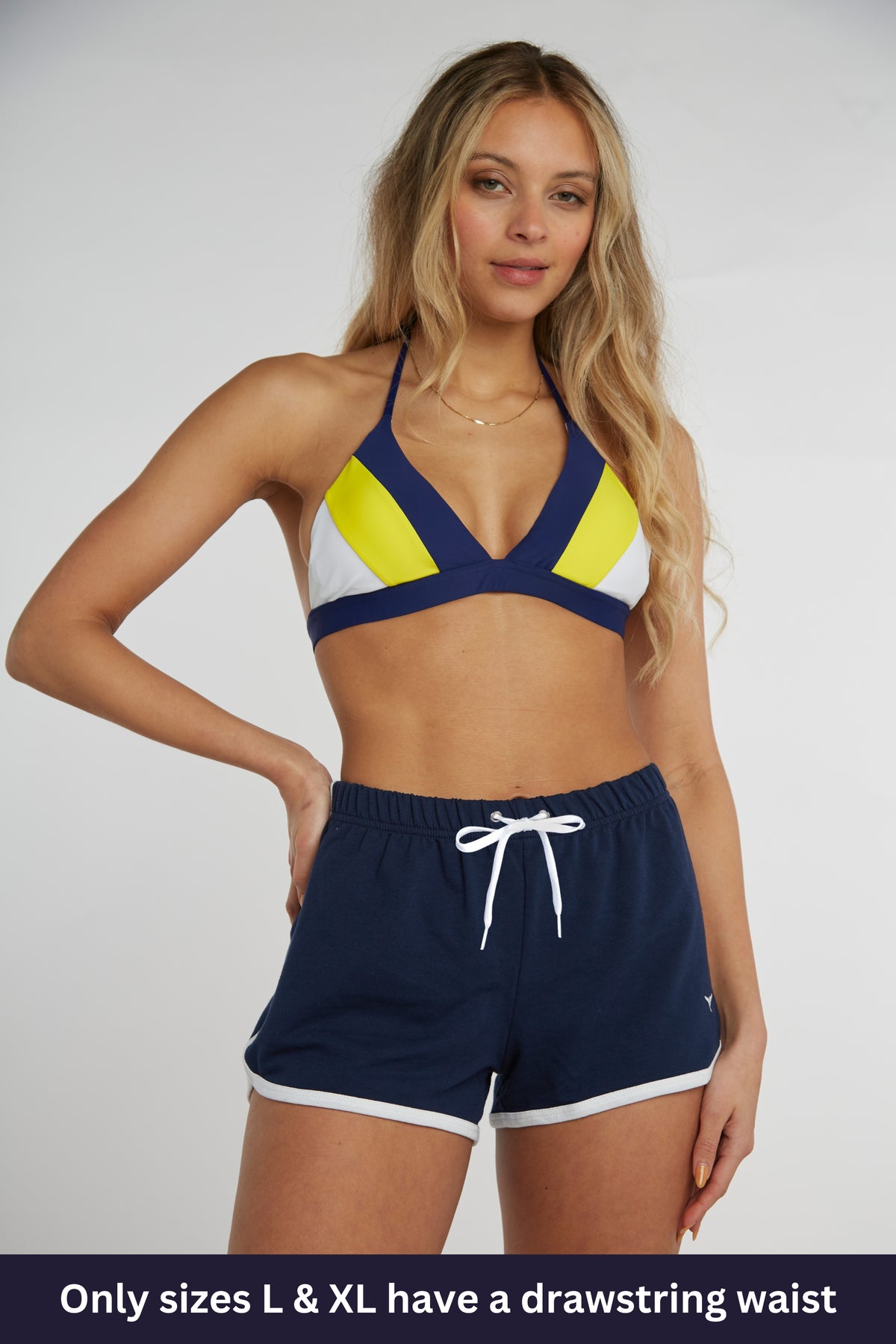 Basic Shorts - Navy - Whale Of A Time Clothing