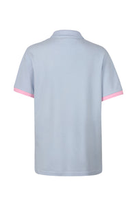 Porthcurno Polo Shirt - Blue - Whale Of A Time Clothing