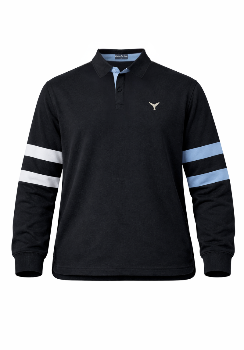 Edinburgh Women's Deck Shirt - Navy/Blue/White