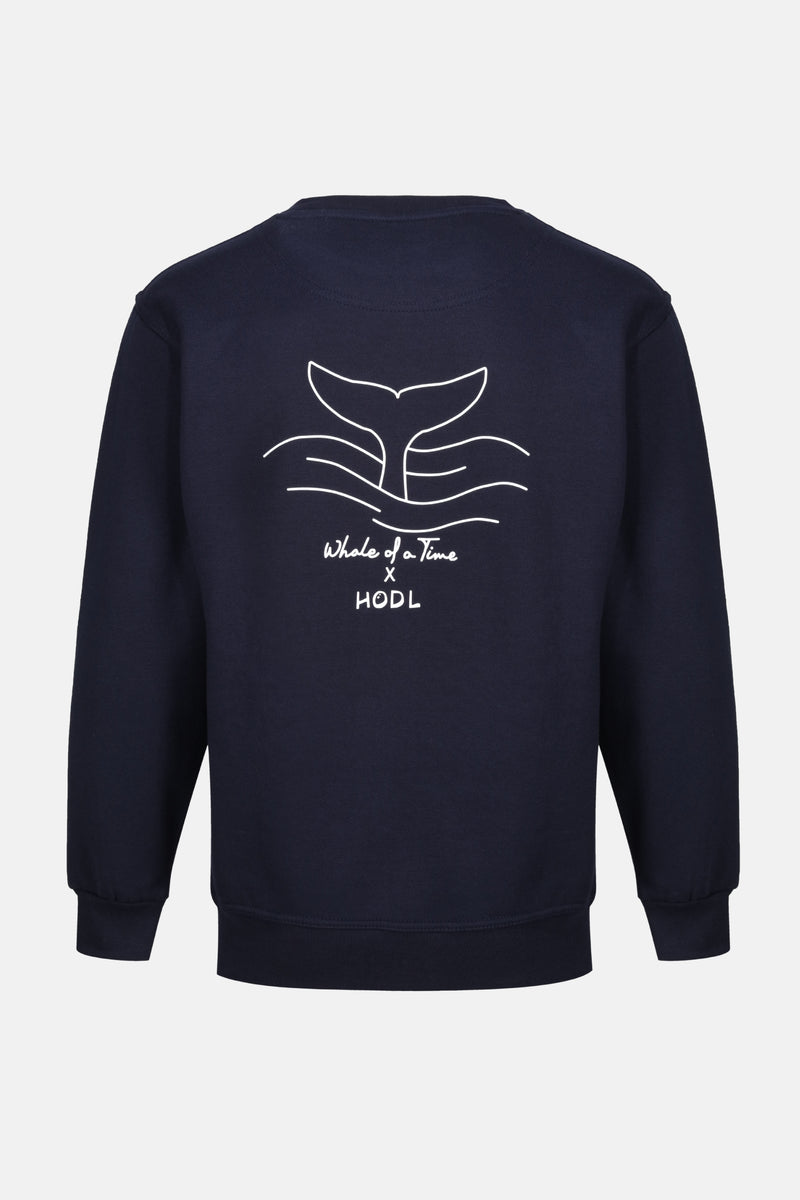 Whale Of A Time X HODL Unisex Sweatshirt - Whale Of A Time Clothing