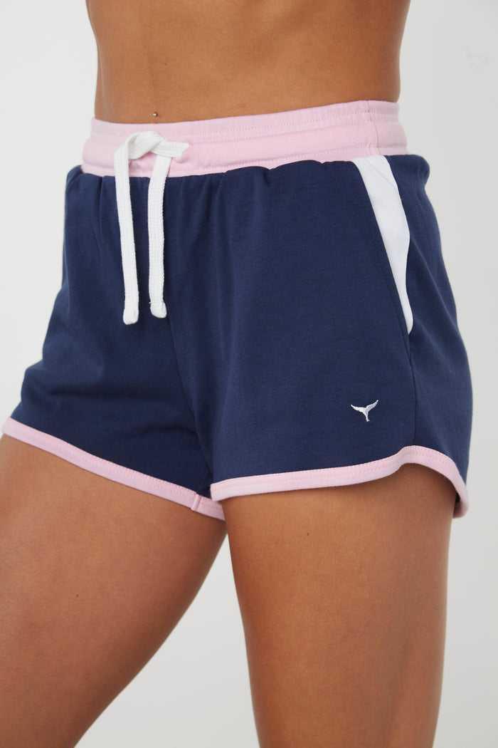 St Ives Shorts - Navy - Whale Of A Time Clothing