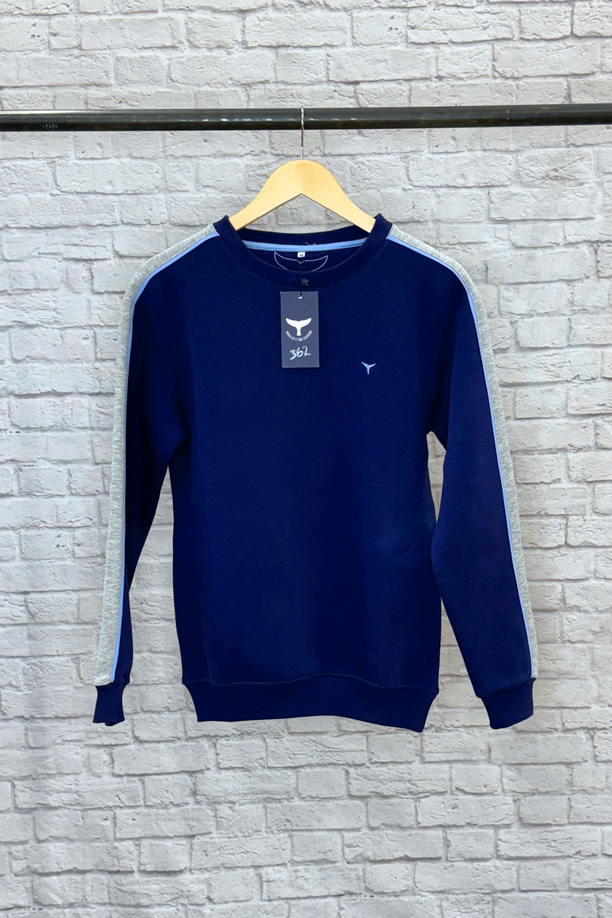 S&S Salthouse Unisex Sweatshirt - Navy XS (362) - Whale Of A Time Clothing