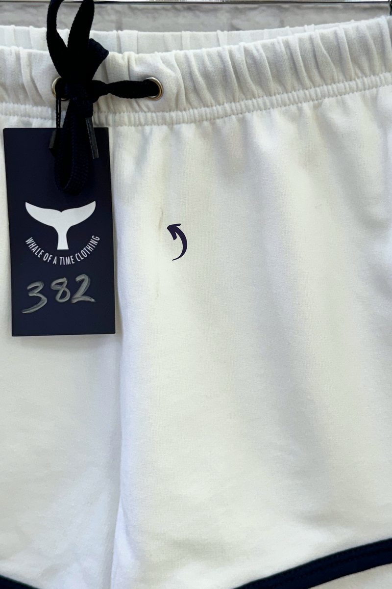 S&S Basic Shorts - White M (382) - Whale Of A Time Clothing