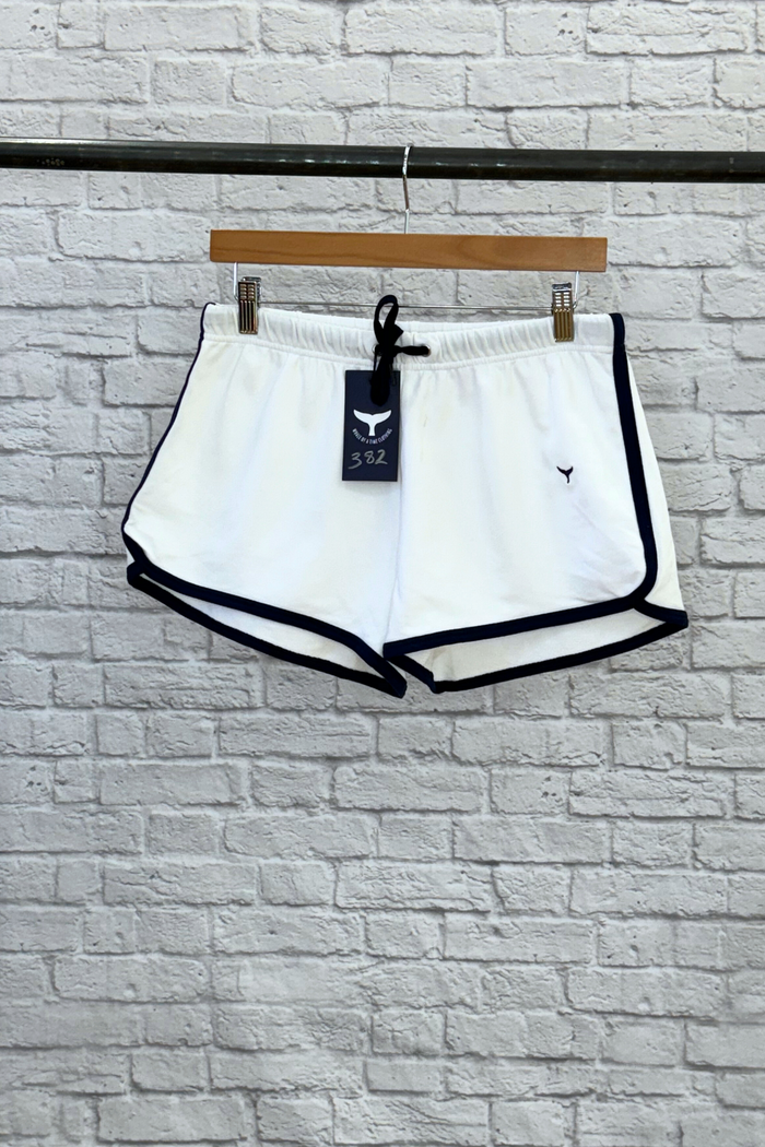 S&S Basic Shorts - White M (382) - Whale Of A Time Clothing
