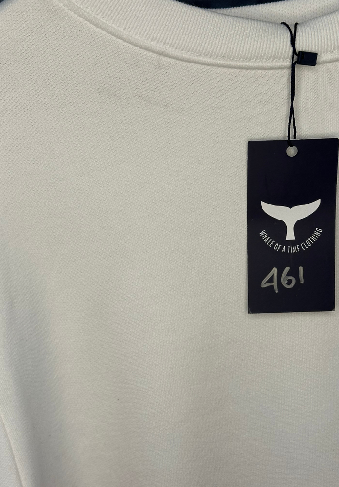 Minke Women's Sweatshirt M - White/Pink #461