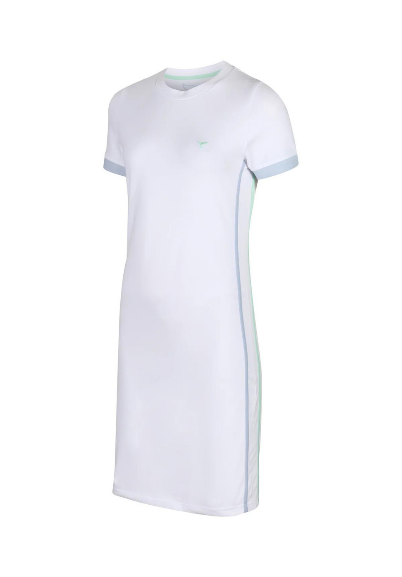 St Mawes Women's Dress L - White #489