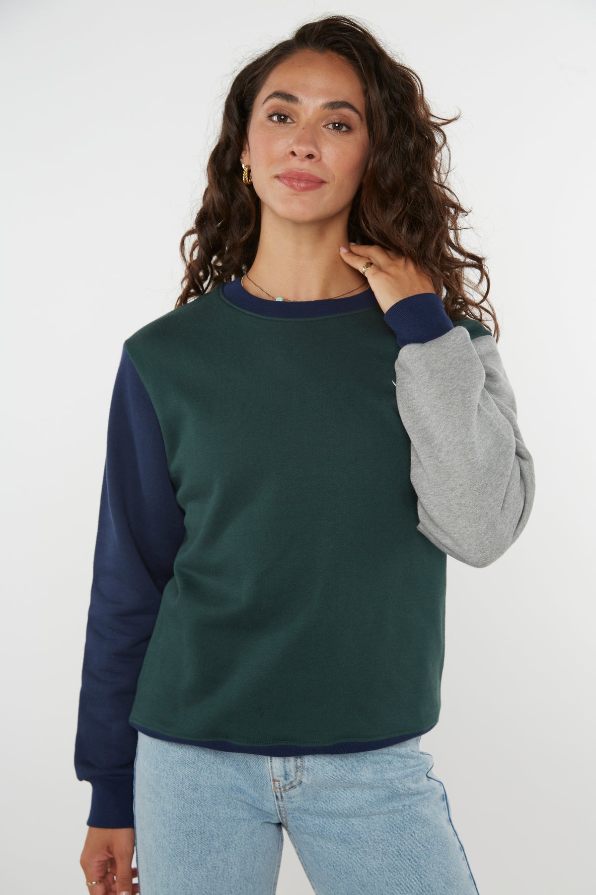 Arnoux Unisex Sweatshirt - Green - Whale Of A Time Clothing