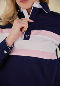 Hurley Women's Cropped Deck Shirt - Navy