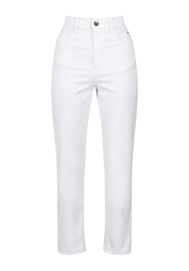 Signature Women's Mom Jeans 26" - Ecru #587