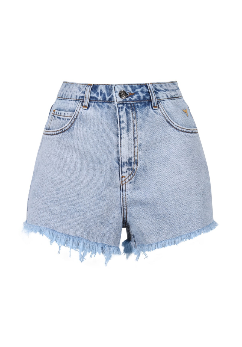 Signature Women's Denim Shorts 27" - Blue #612
