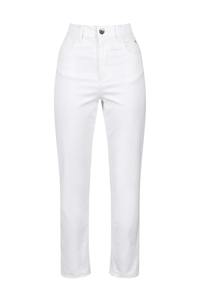 Signature Women's Mom Jeans 28" - Ecru #614