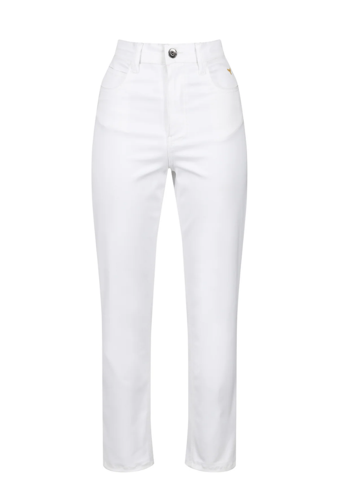 Signature Women's Mom Jeans 28" - Ecru #614