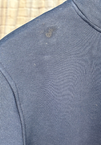 Norfolk Unisex Quarter Zip Sweatshirt S - Navy #619