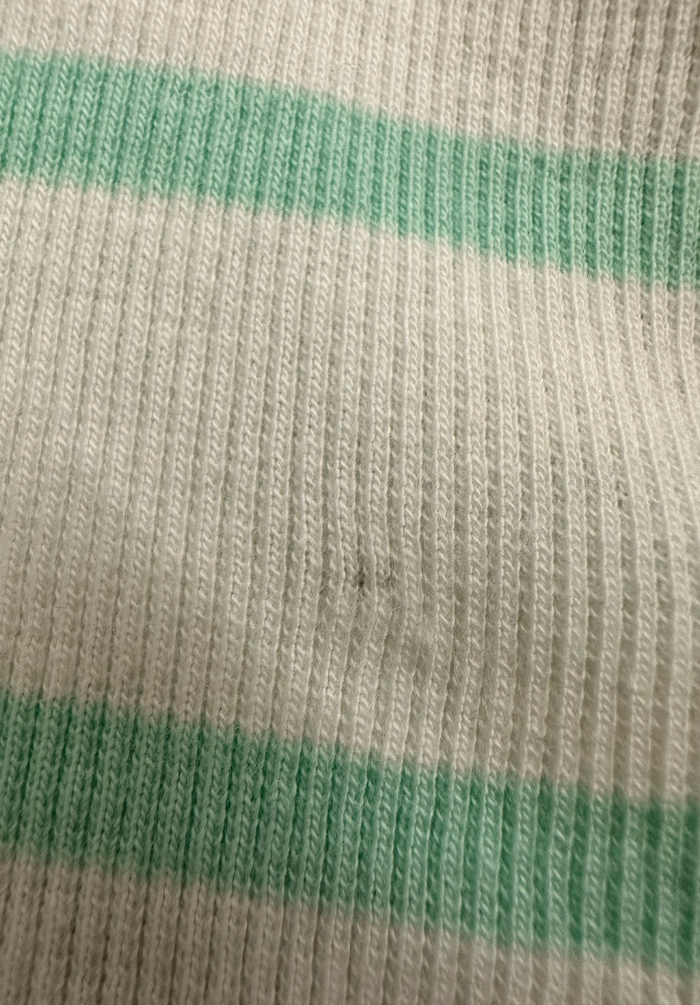 Henley Women's Long Sleeved T-Shirt S - White/Mint/Blue #666