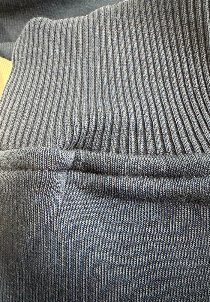 Norfolk Unisex Quarter Zip Sweatshirt S - Navy #668