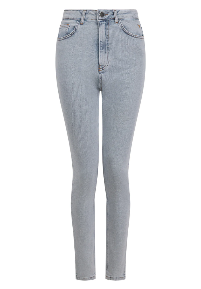 Signature Women's Slim Fit Mom Jeans 28" - Blue #686