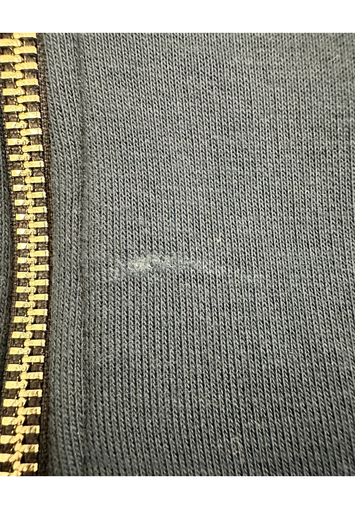 Norfolk Unisex Quarter Zip Sweatshirt L - Navy #688