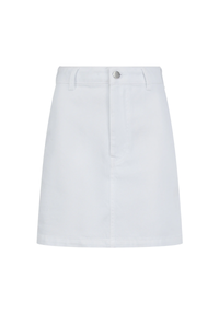 Signature Women's Denim Skirt 31" - White #698
