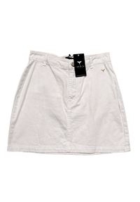 Signature Women's Denim Skirt 31" - White #698