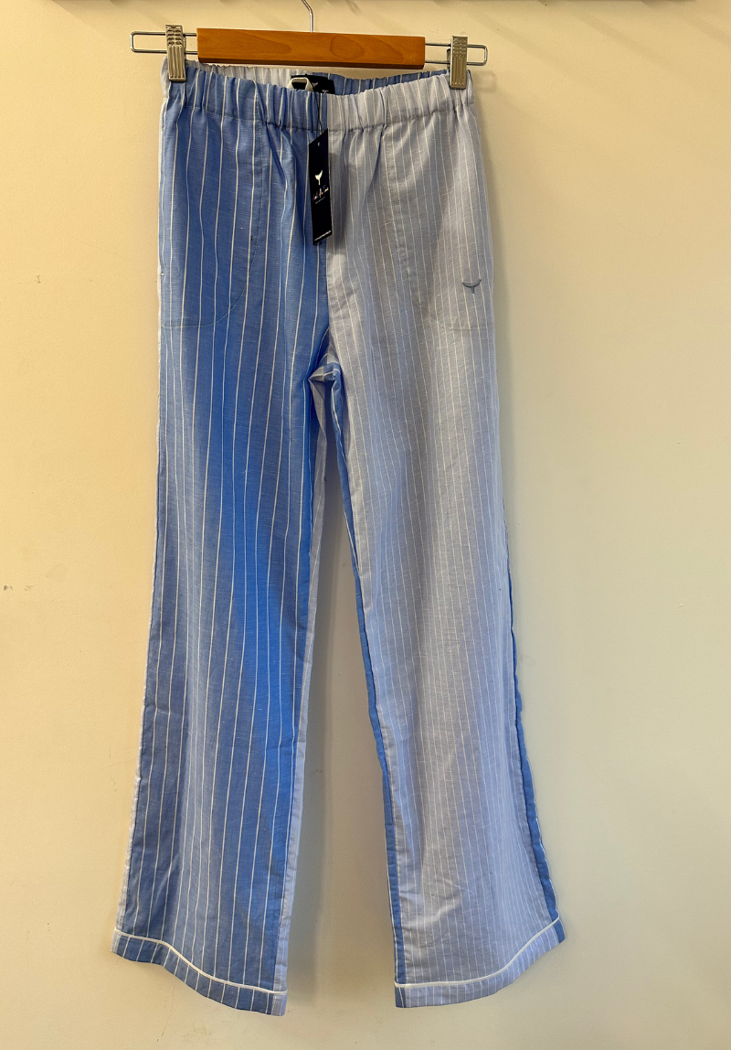 Portland Women's Pyjama Bottoms S - White/Blue #712