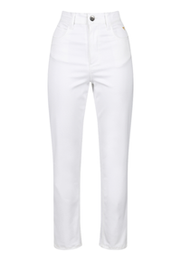 Signature Women's Mom Jeans 27" - Ecru #722