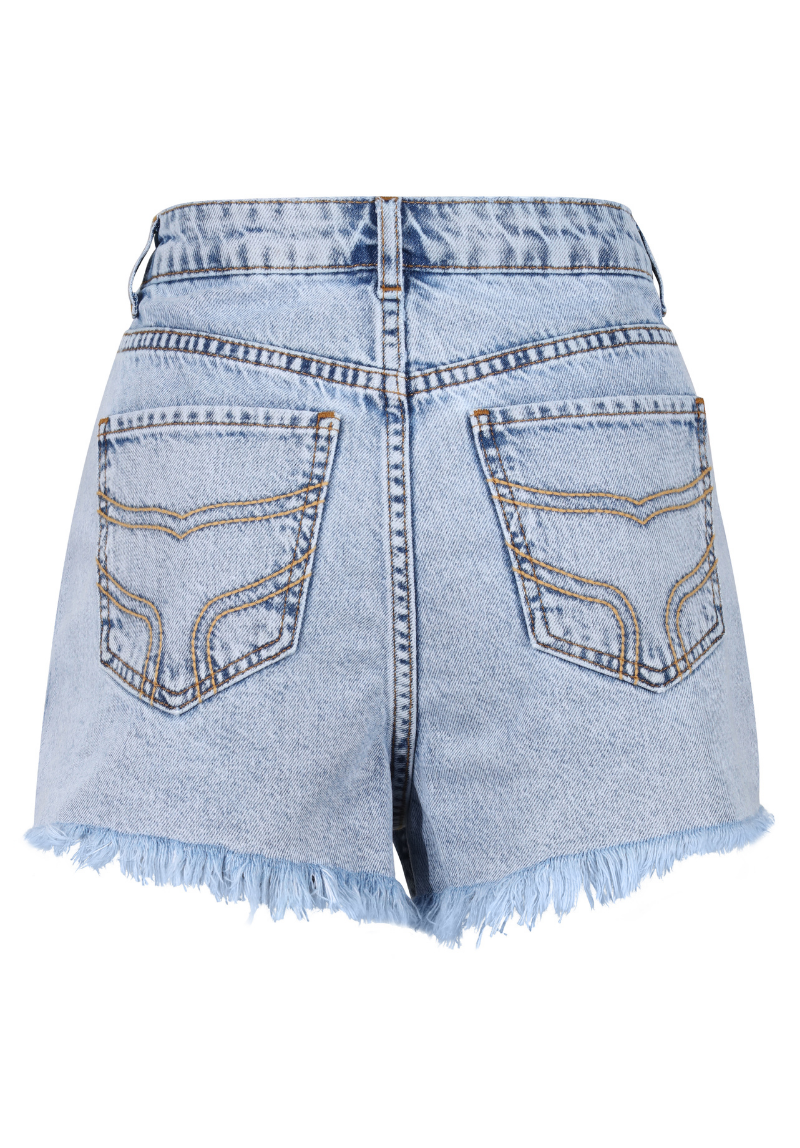 Signature Women's Denim Shorts 29" - Blue #770