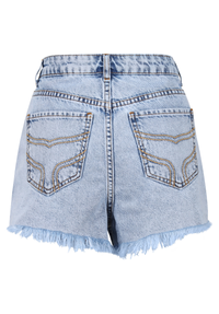 Signature Women's Denim Shorts 29" - Blue #770