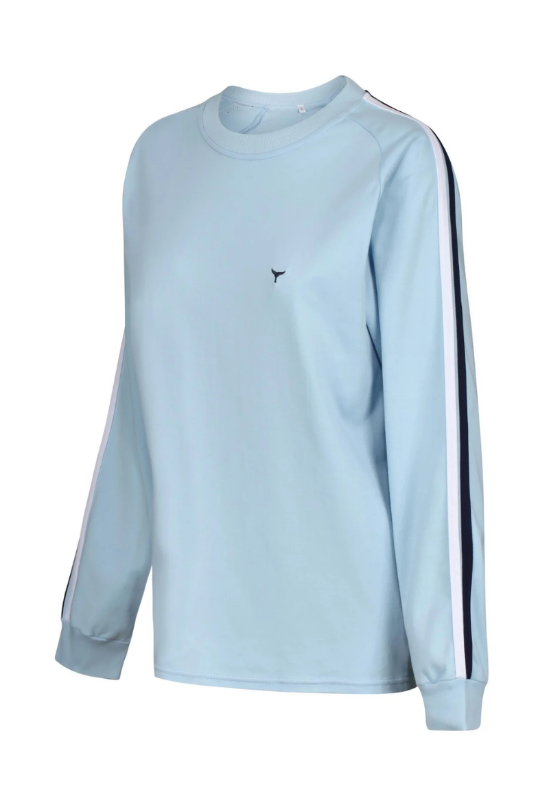 Burnham Unisex Long Sleeved T-Shirt S - Blue #773