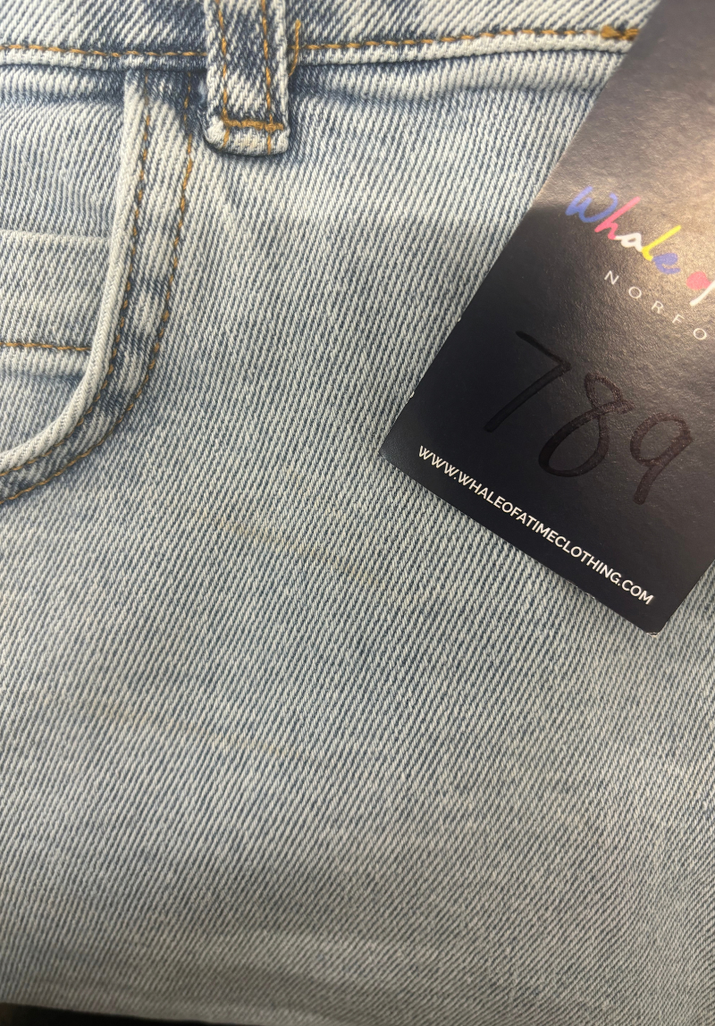 Signature Women's Denim Shorts 30" - Blue #789