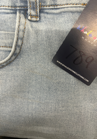 Signature Women's Denim Shorts 30" - Blue #789