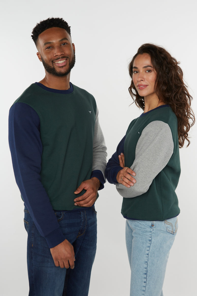 Arnoux Unisex Sweatshirt - Green - Whale Of A Time Clothing