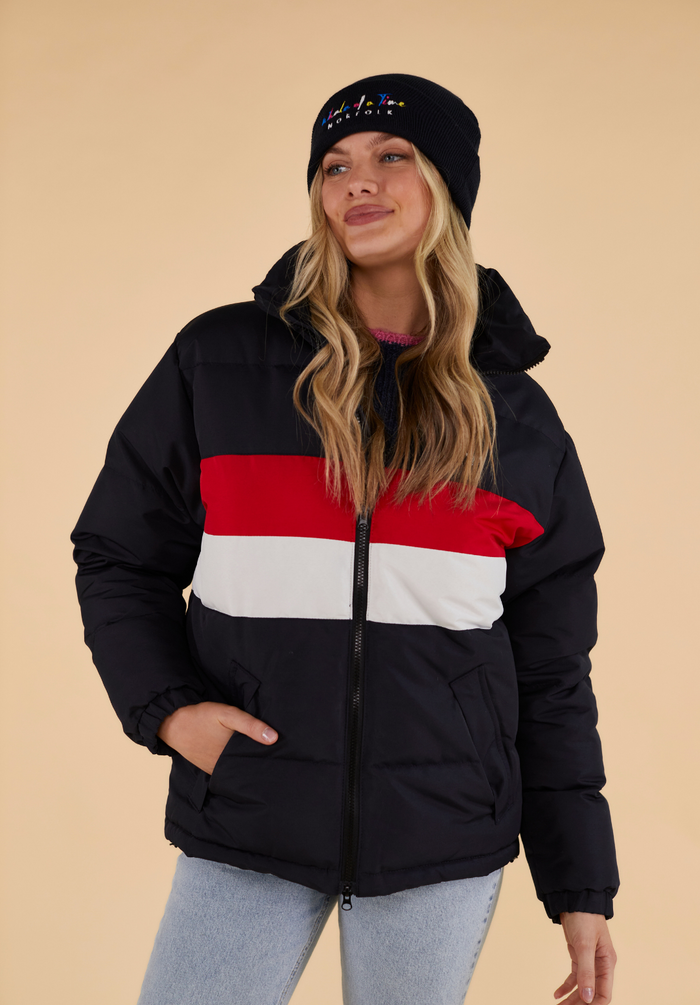 Basics Women's Beanie - Navy - Whale Of A Time Clothing