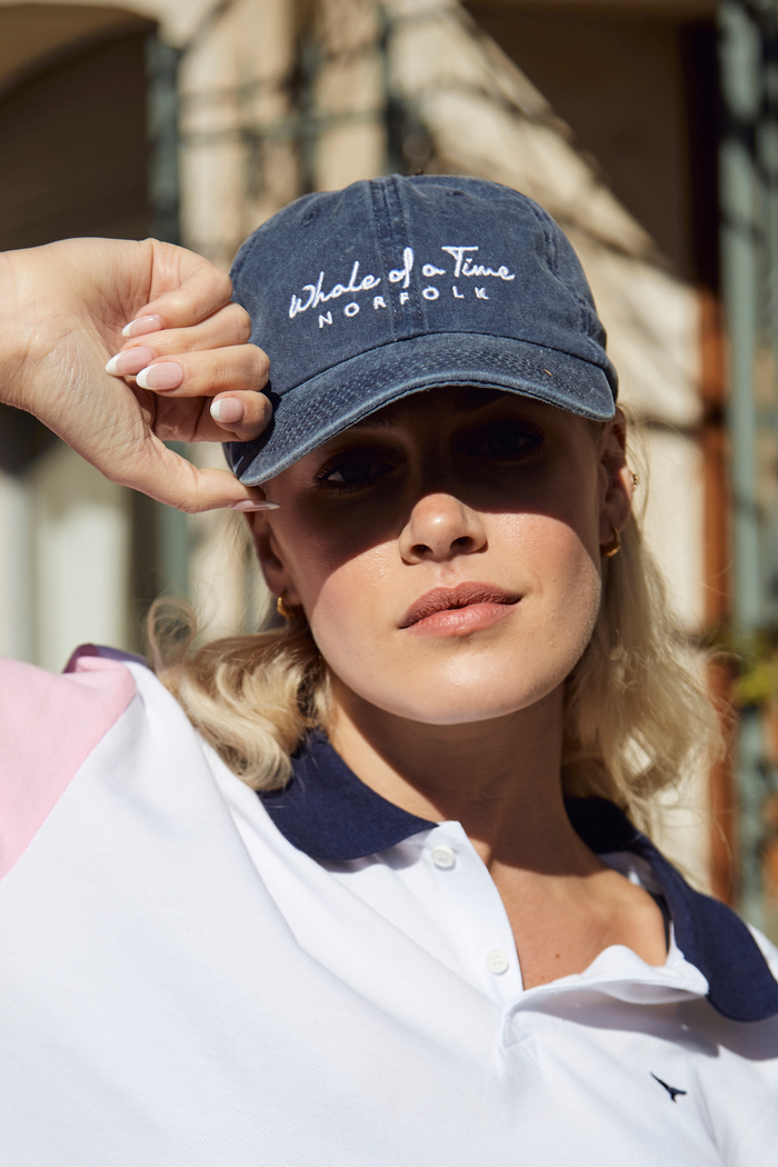 Shop Whale of A Time Clothing Unisex Navy Cap