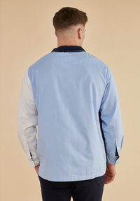 Dartmouth Men's Deck Shirt - Blue - Whale Of A Time Clothing