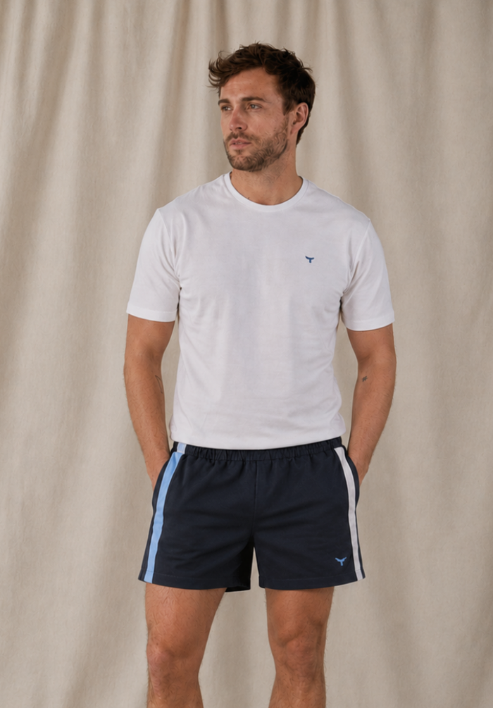 Edinburgh Men's Rugby Shorts - Navy/Blue/White
