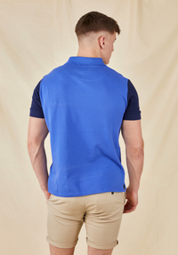 Holt Polo Shirt - Cobalt Blue - Whale Of A Time Clothing