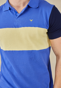 Holt Polo Shirt - Cobalt Blue - Whale Of A Time Clothing