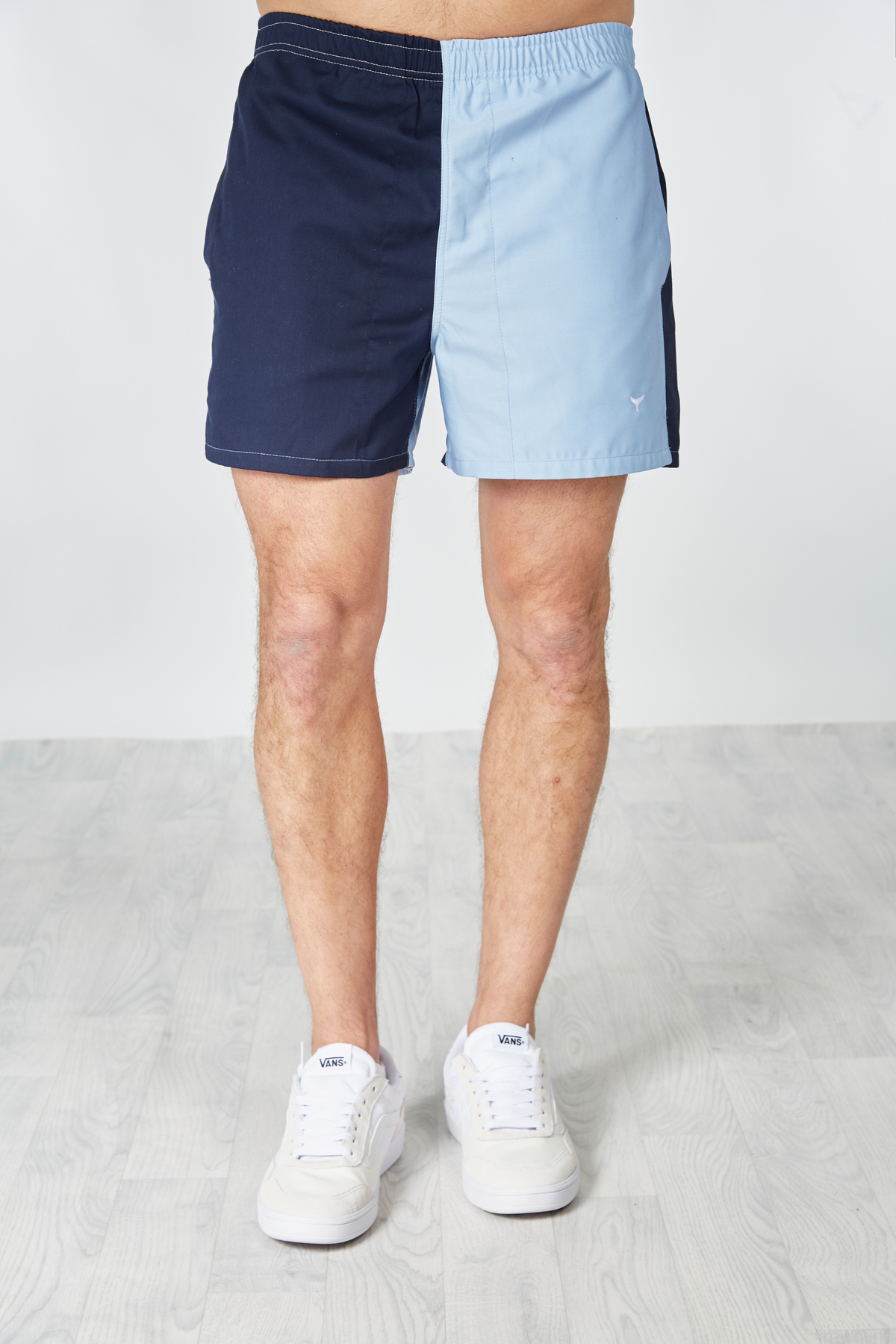 Men's Ludlow Rugby Shorts - Blue - Whale Of A Time Clothing