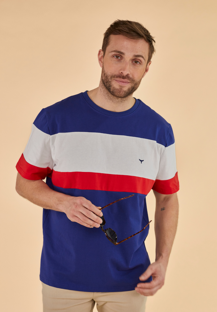 Mawcombe Men's T-Shirt - Navy - Whale Of A Time Clothing