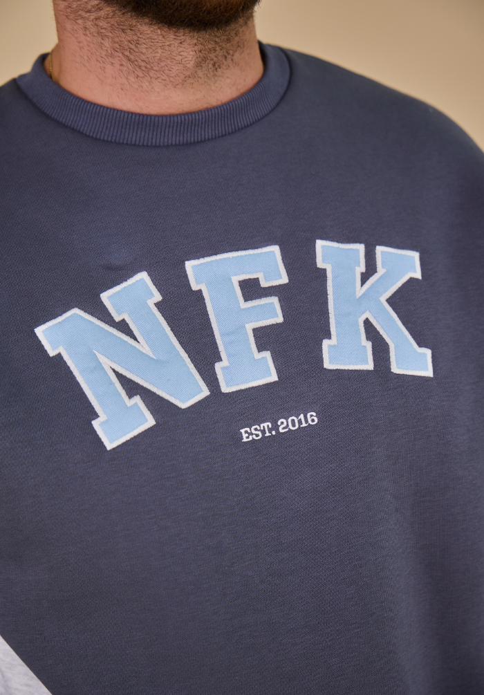 Norfolk Originals Men's Sweatshirt - Navy - Whale Of A Time Clothing