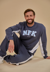 Norfolk Originals Men's Sweatshirt - Navy - Whale Of A Time Clothing