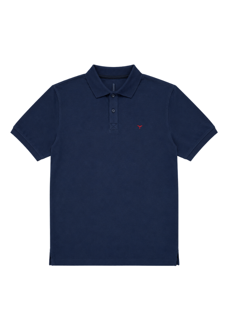 Men's Polo Shirt L - Navy #638