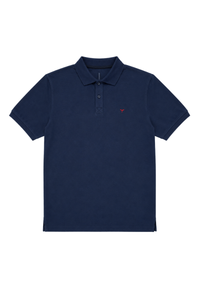 Men's Polo Shirt L - Navy #638